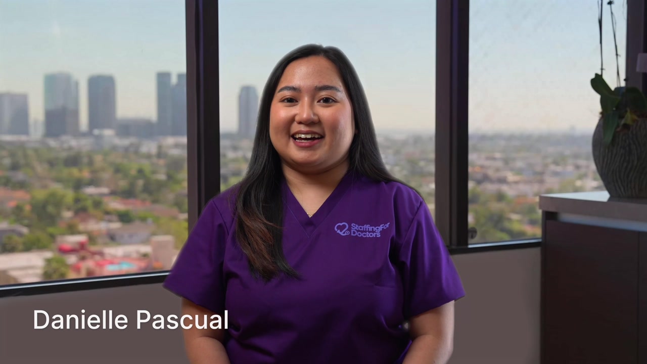 Danielle Pascual, Medical Receptionist / Front Desk at Staffing For Doctors