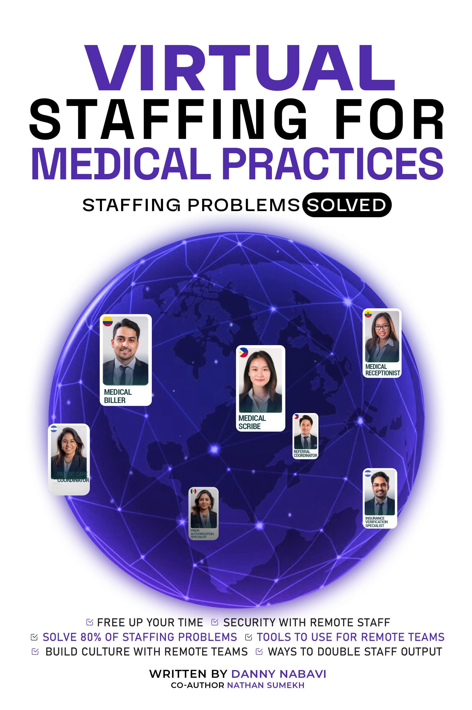 Cover of Virtual Staffing For Medical Practices by Danny Nabavi