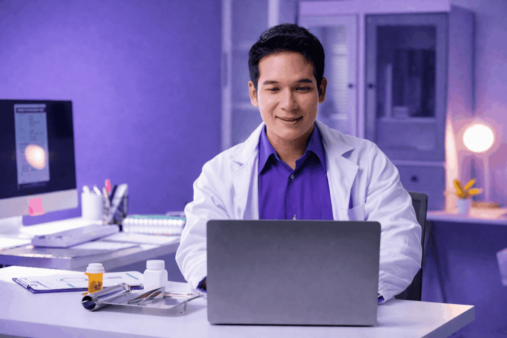 Dental virtual receptionist coordinating patient scheduling and communication