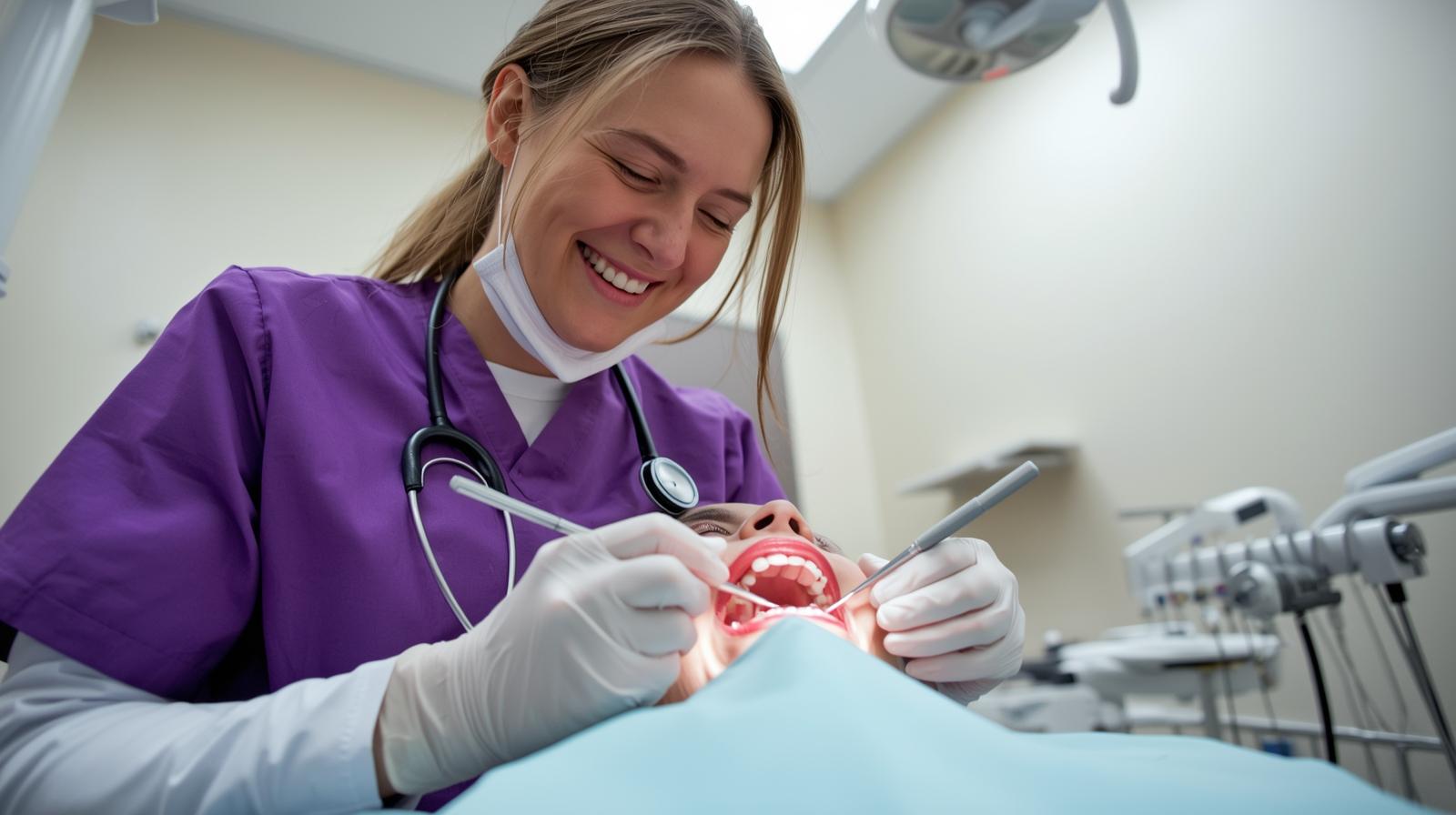 Virtual dental billing assistant managing insurance verification and billing tasks using dental software.