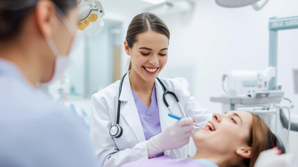 Virtual dental scribe assisting with dental procedures