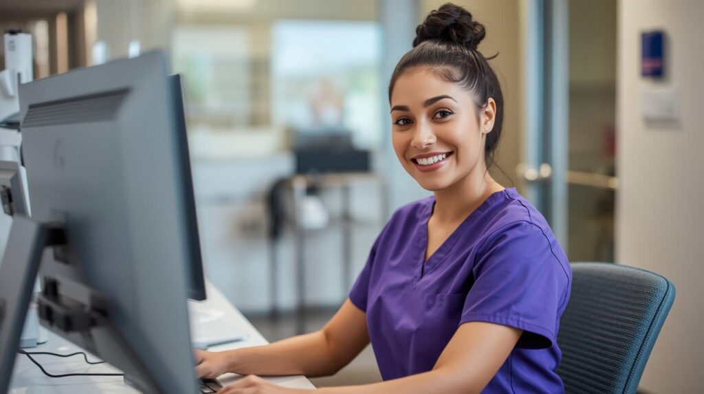 Virtual billing assistant for MRI and imaging centers managing claims follow-up and patient billing records remotely.