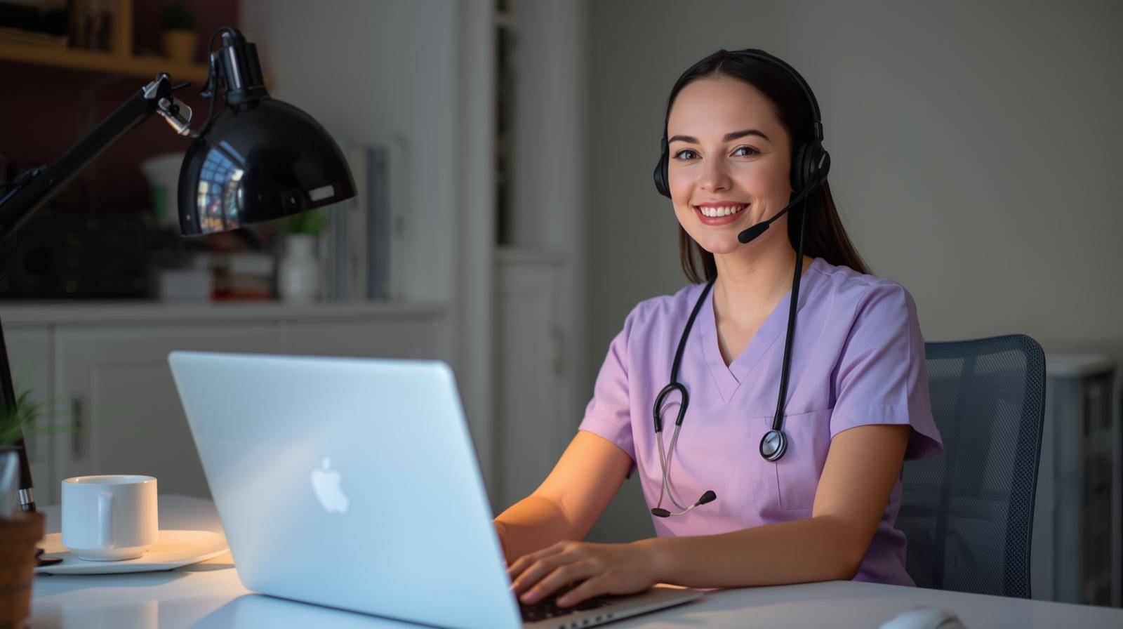 Med spa virtual administrative assistant managing digital workflows for aesthetic clinics