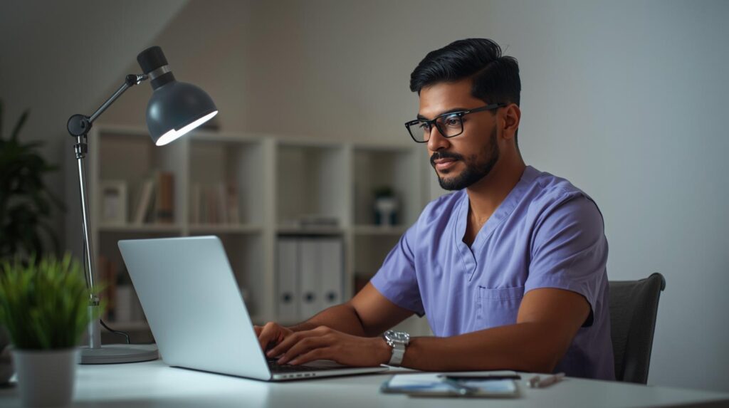 Virtual administrative assistants for optometry handling documentation and coordination