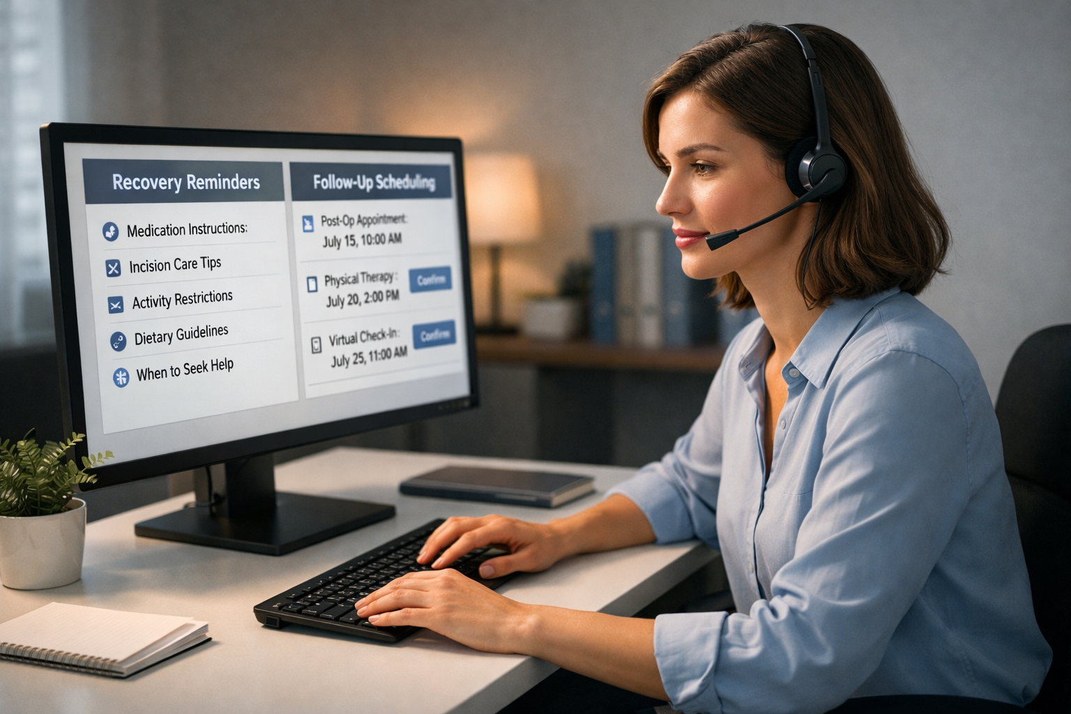 Virtual receptionist services for plastic surgery practices staffing for doctors