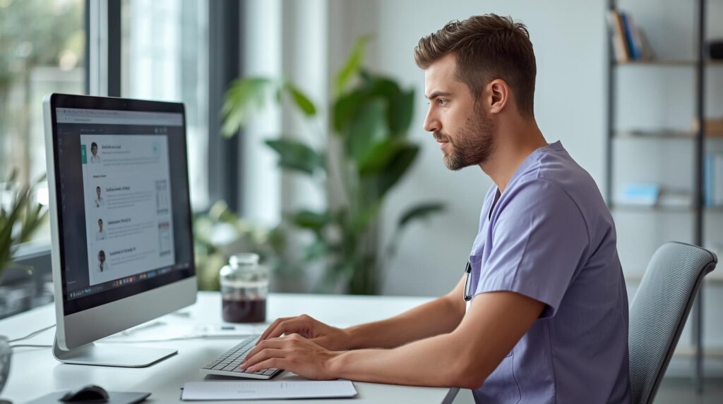 Virtual patient care coordinator for med spas entering patient data and care notes into a digital system, Staffing For Doctors