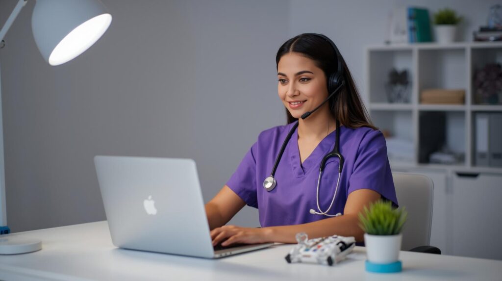 Med spa virtual administrative assistant supporting remote administrative tasks