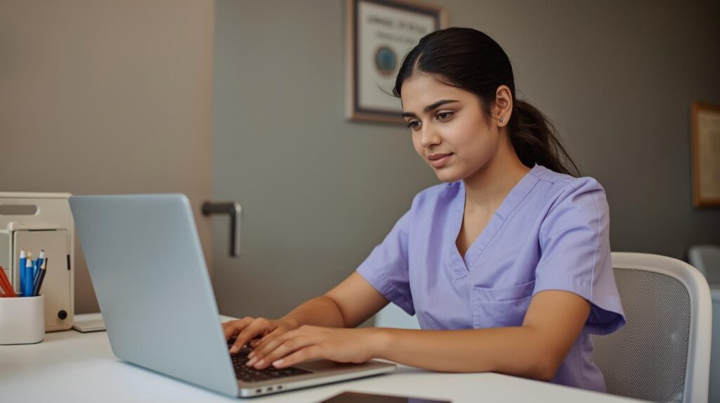 Med spa virtual administrative assistant handling documentation and back office work