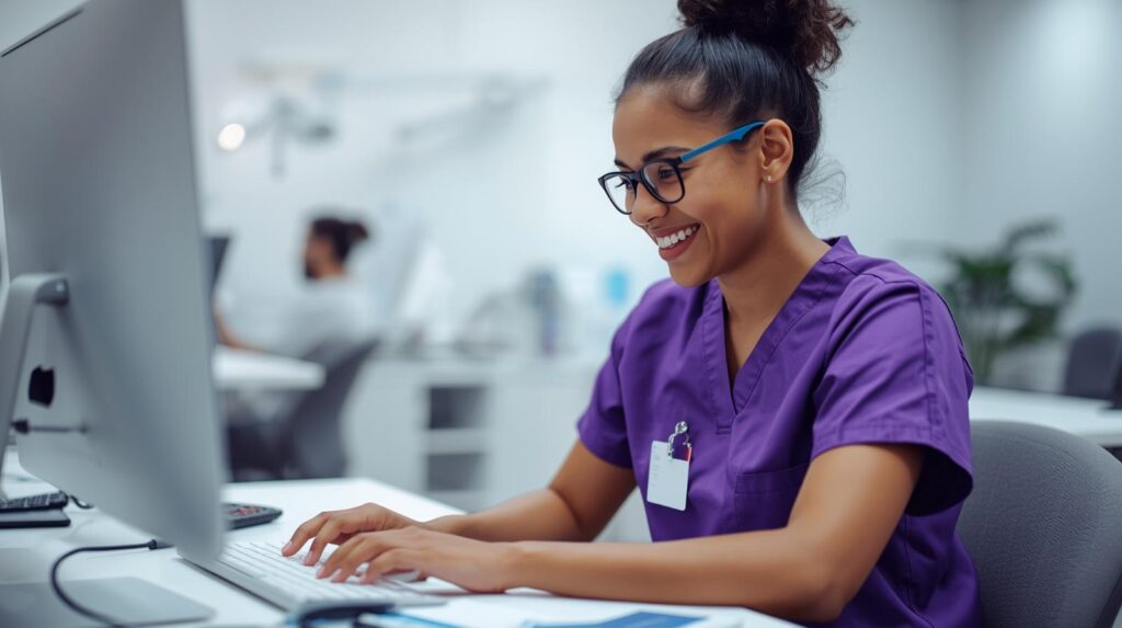 Med spa virtual administrative assistant coordinating administrative workflows remotely