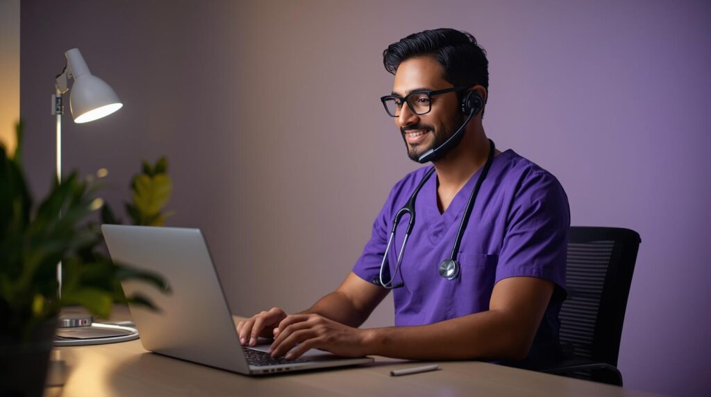 Virtual receptionist for med spa supporting front desk operations remotely