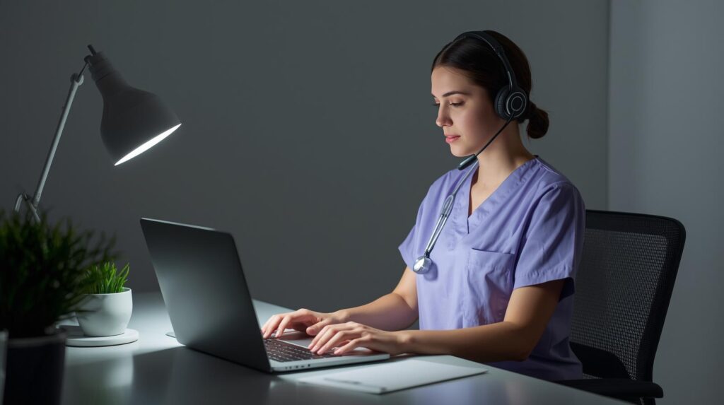 Virtual med spa receptionist company assisting with appointment booking and customer service