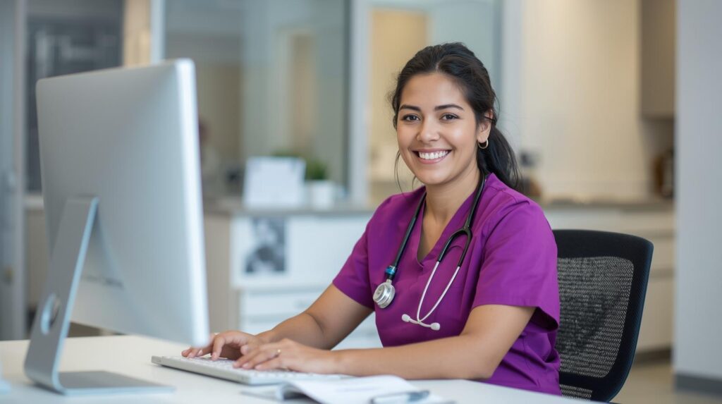 Dental virtual referral coordinator organizing patient referral records