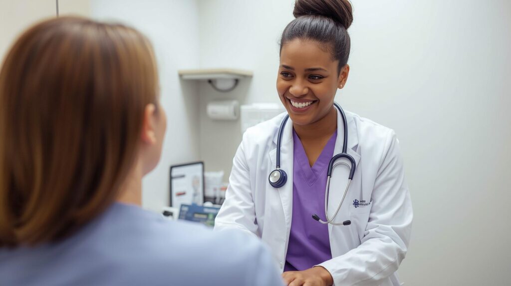 Doctor focusing on patient care with virtual administrative support