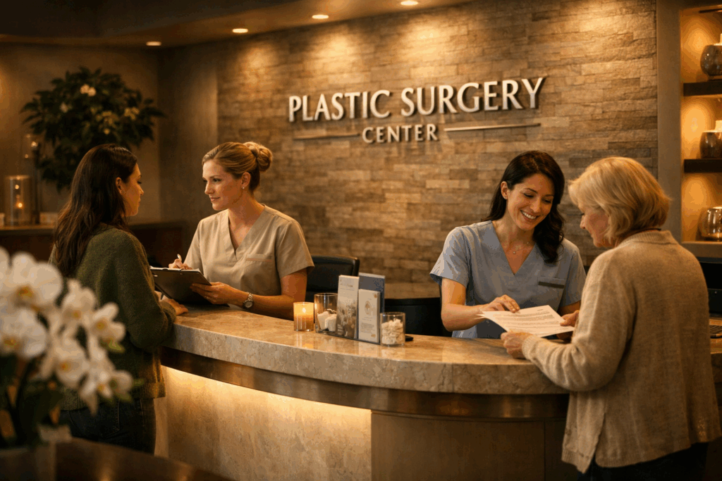 How virtual receptionist plastic surgery staffing for doctors supports patient workflows