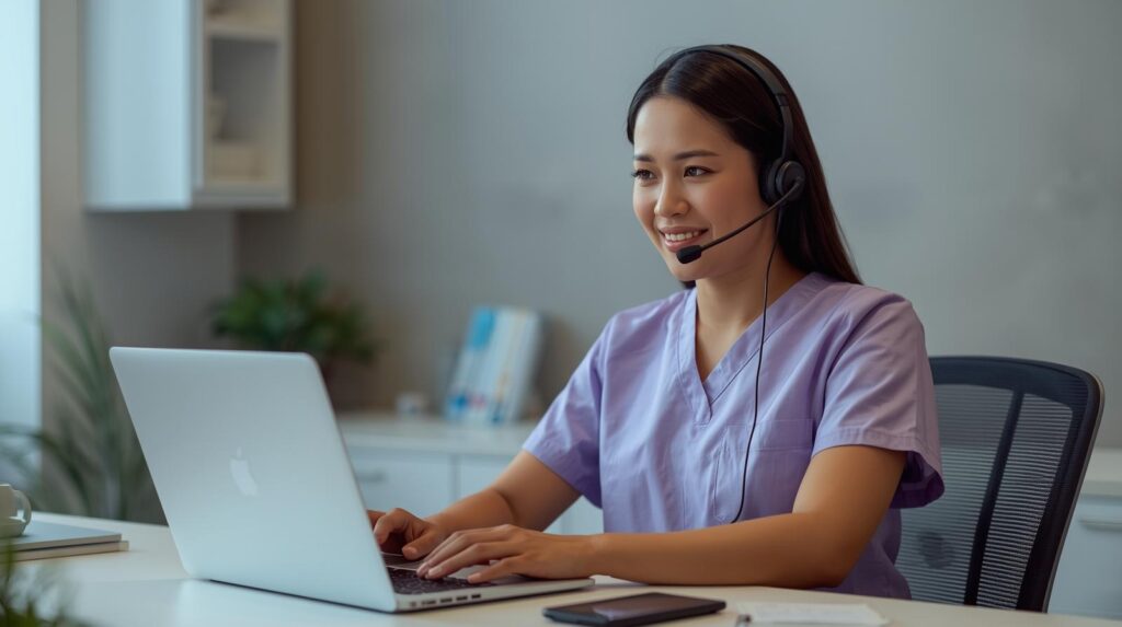 Virtual insurance assistants for med spas providing billing support through secure systems