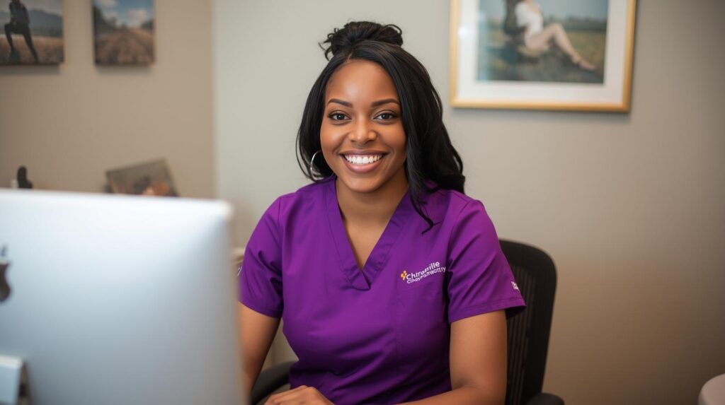 Virtual scheduler for chiropractors providing administrative scheduling support