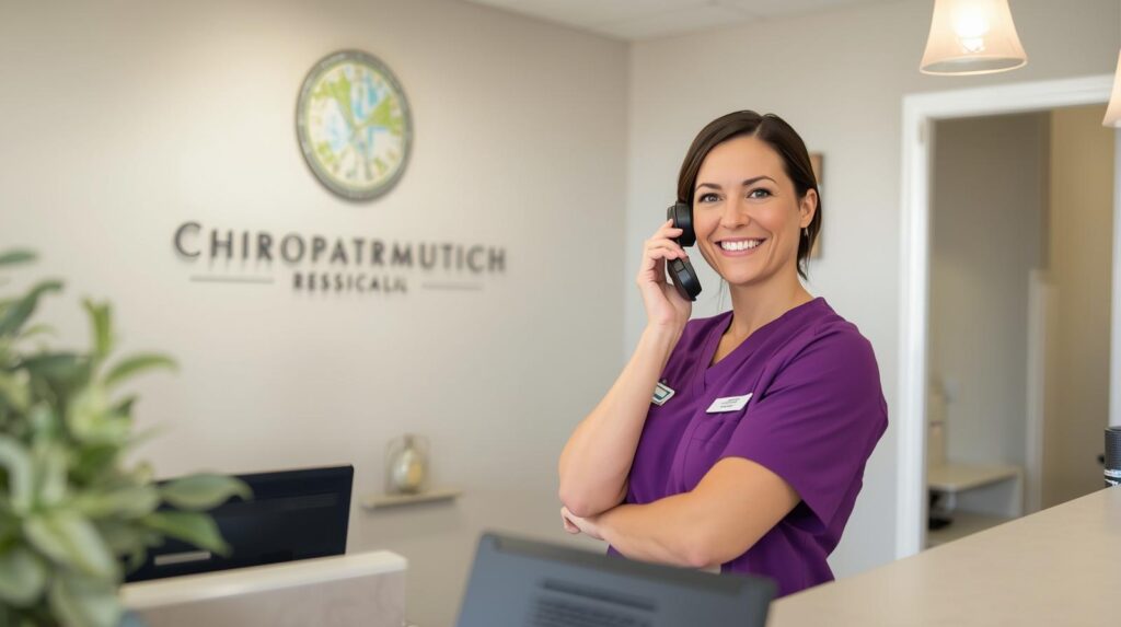 referral assistant managing patient records for chiropractic offices