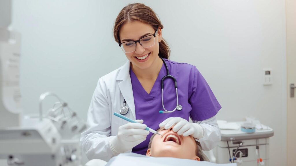 Virtual dental patient care coordinator managing patient communication and follow up