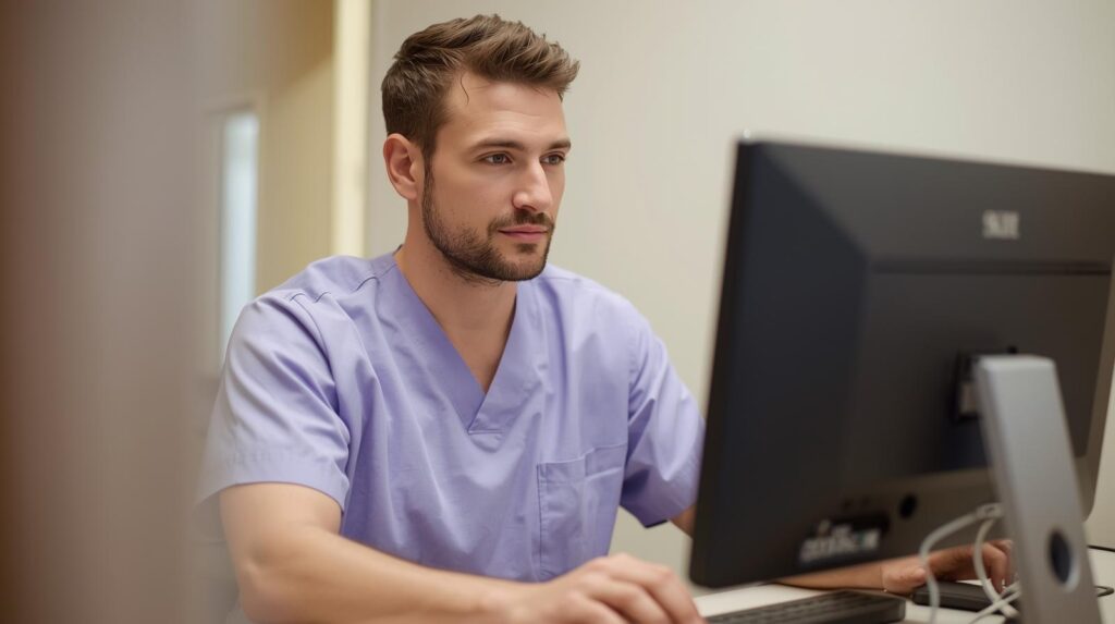 Virtual dental scribe managing patient records digitally