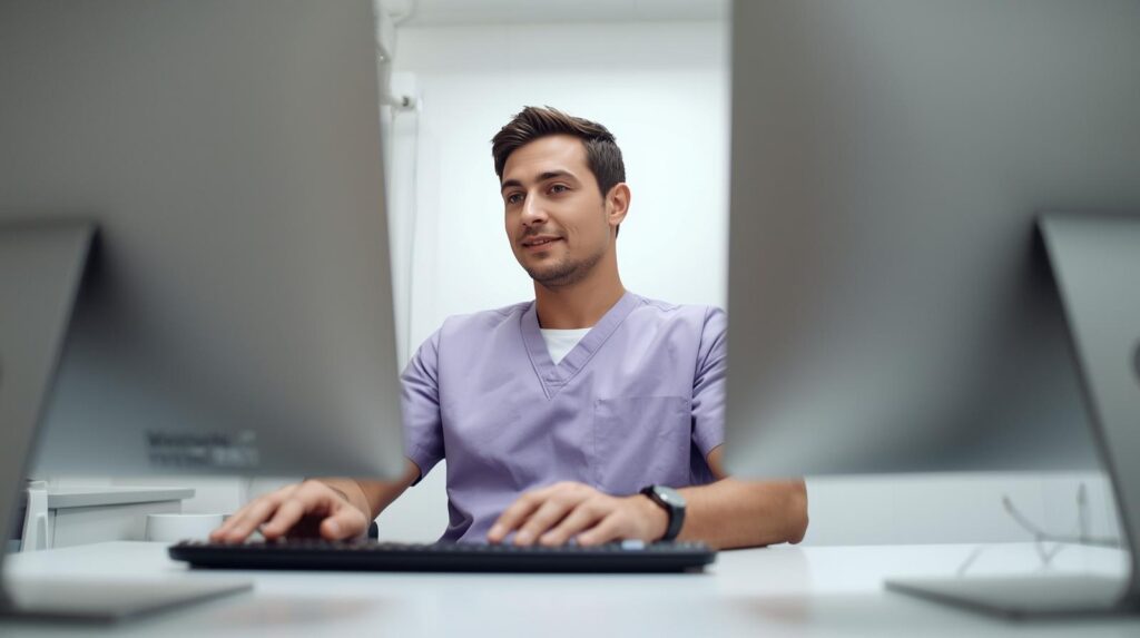 Virtual dental scribe supporting chairside documentation