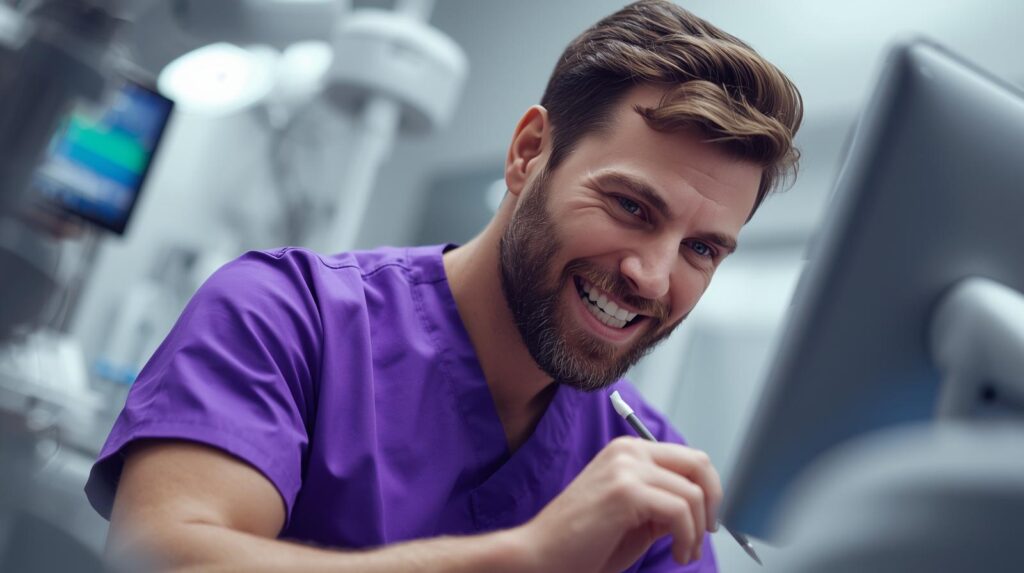 Virtual dental scribe managing notes during procedures