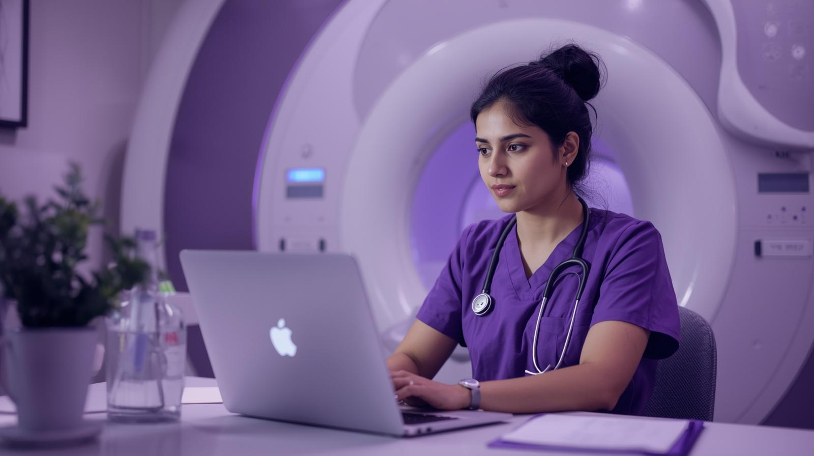 Virtual insurance specialist supporting MRI and imaging center insurance workflows