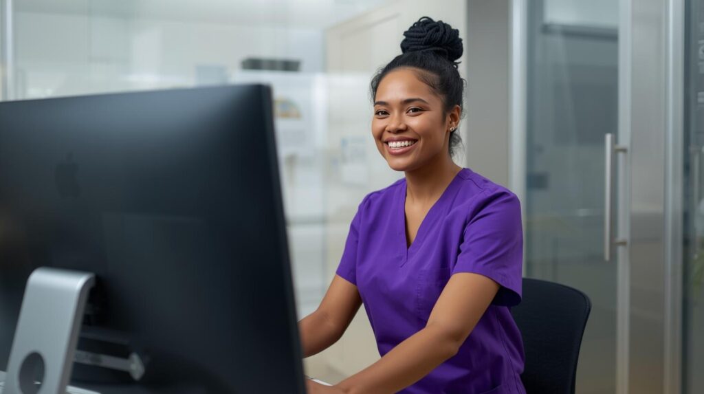 Remote insurance specialist workflow for MRI and imaging centers