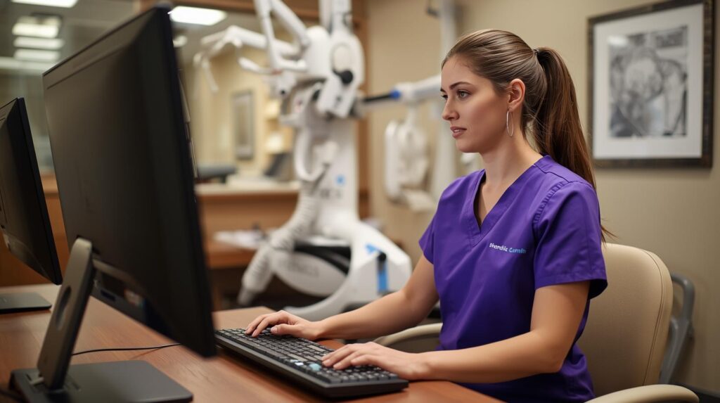 Virtual orthopedic billing assistant staffing for doctors managing patient statements