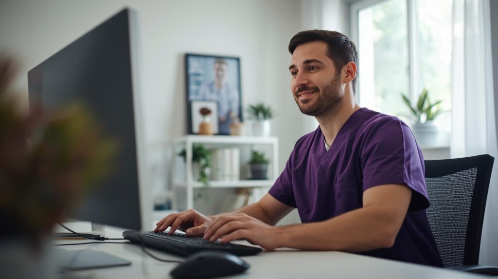 Virtual orthopedic patient care coordinator staffing for doctors supporting care timelines