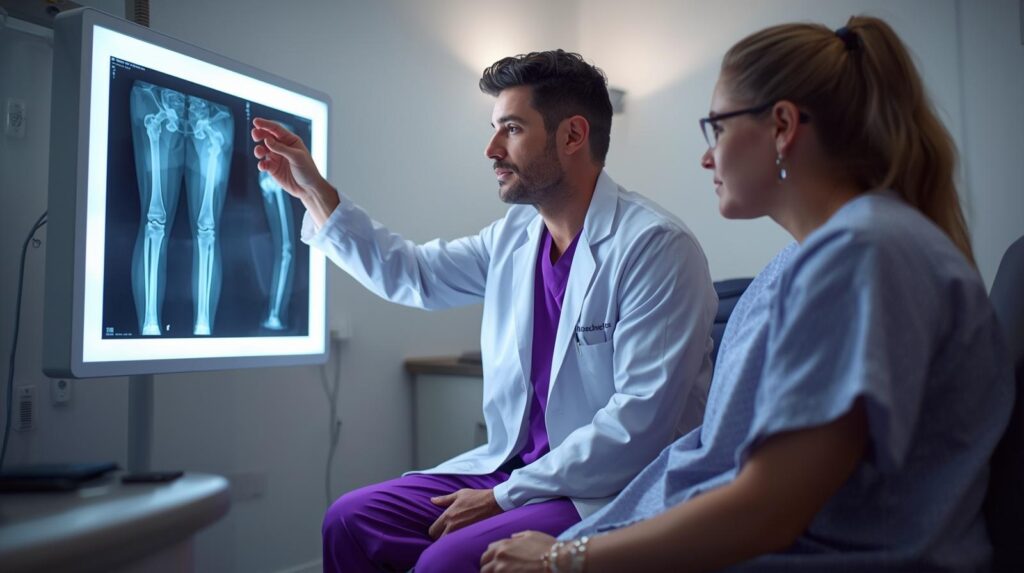 Virtual orthopedic receptionist staffing for doctors managing incoming patient calls