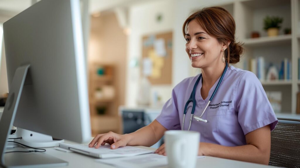 Virtual orthopedic referral coordinator staffing for doctors improving care continuity