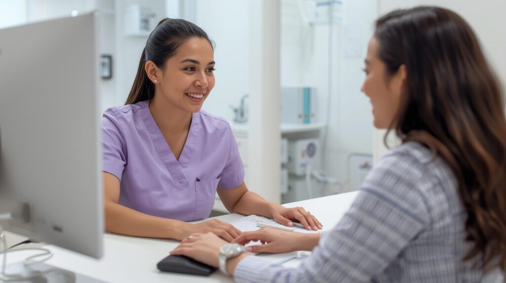 Plastic surgery virtual receptionist managing front desk operations for doctors