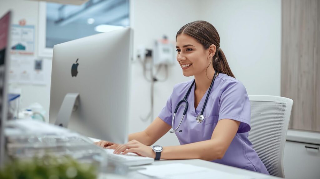 Virtual scheduler plastic surgery staffing for doctors supporting patient access