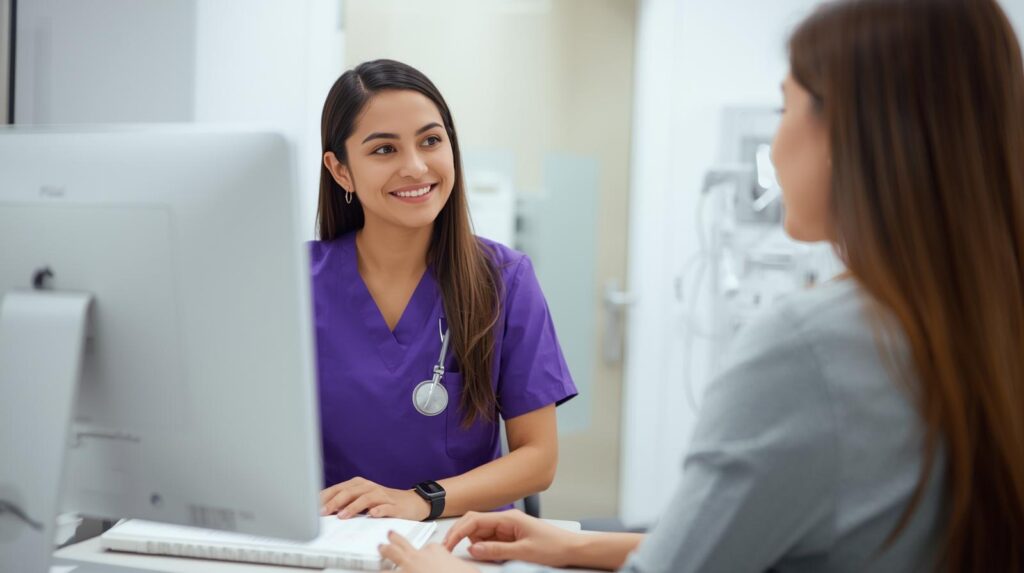 Virtual scheduler plastic surgery staffing for doctors managing booking workflows