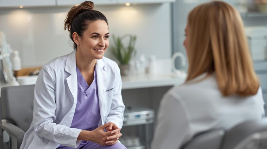 Virtual scheduler plastic surgery staffing for doctors confirming appointments