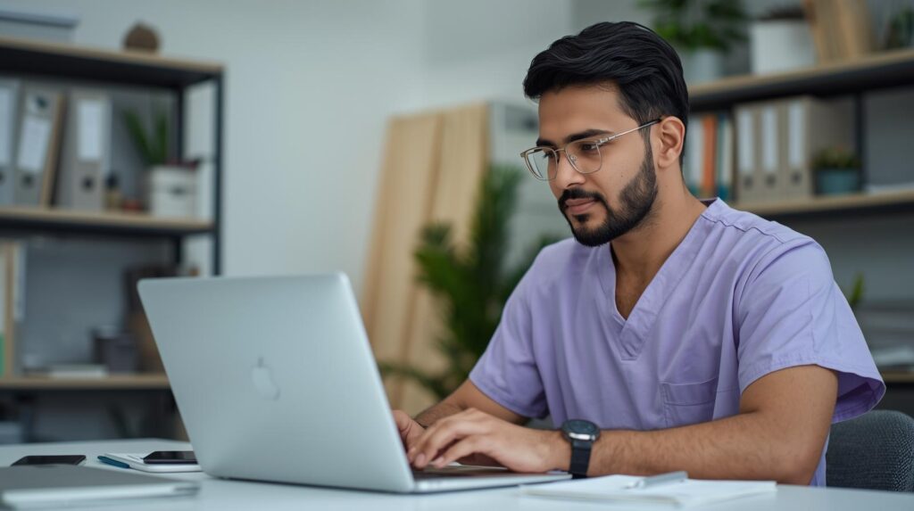 Virtual referral coordinator supporting imaging center referral management