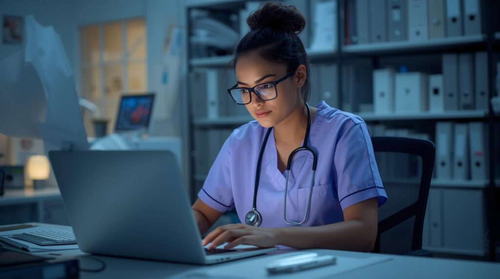 MRI and medical imaging virtual scheduling assistant coordinating patient schedules remotely, Staffing For Doctors