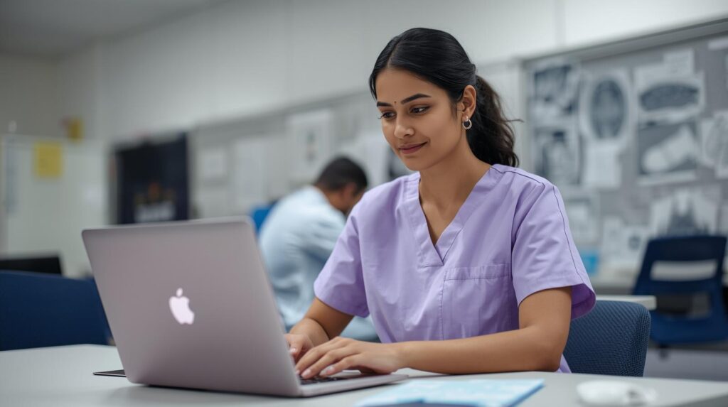 MRI and medical imaging virtual scheduling assistant supporting imaging center scheduling workflows