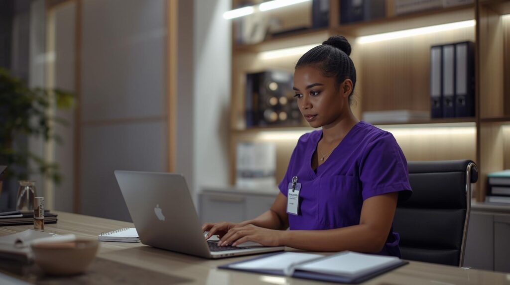 Med spa virtual scheduling assistant working on appointment management tasks