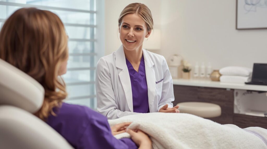 Virtual scheduling assistant for med spas coordinating patient bookings