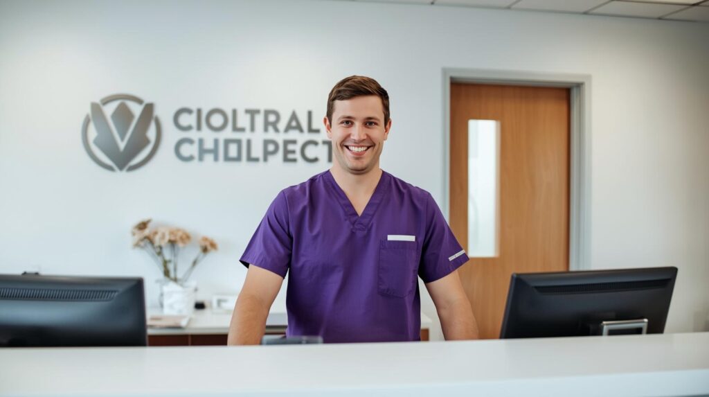 Virtual patient care coordinator for chiropractors assisting patients remotely